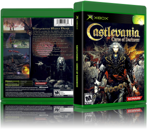 Castlevania - Curse Of Darkness (USA)3D Boxes Back Front